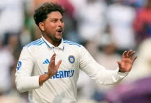 IND vs ENG: Kuldeep Yadav की फिरकी में फंसे इंग्लिश बल्लेबाज, ‘चाइनामैन’ ने तोड़ डाला पूर्व भारतीय कप्तान का 45 साल पुराना रिकॉर्ड 07 03 2024 kuldeep yadav 23669298