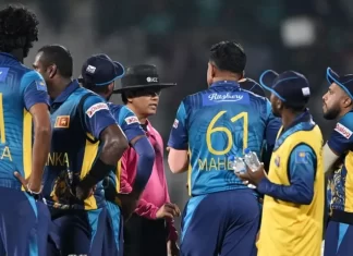 SL vs BAN: श्रीलंका के साथ सरेआम हुई बेईमानी, आउट हुए बल्लेबाज को थर्ड अंपायर ने दिया नॉट आउट और फिर मच गया बवाल 07 03 2024 soumya sarkar 23669247