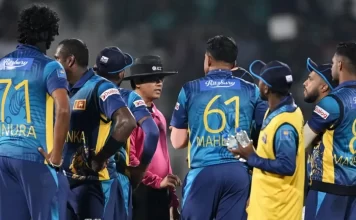 SL vs BAN: рд╢реНрд░реАрд▓рдВрдХрд╛ рдХреЗ рд╕рд╛рде рд╕рд░реЗрдЖрдо рд╣реБрдИ рдмреЗрдИрдорд╛рдиреА, рдЖрдЙрдЯ рд╣реБрдП рдмрд▓реНрд▓реЗрдмрд╛рдЬ рдХреЛ рдерд░реНрдб рдЕрдВрдкрд╛рдпрд░ рдиреЗ рджрд┐рдпрд╛ рдиреЙрдЯ рдЖрдЙрдЯ рдФрд░ рдлрд┐рд░ рдордЪ рдЧрдпрд╛ рдмрд╡рд╛рд▓ 07 03 2024 soumya sarkar 23669247