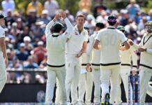 NZ vs AUS: क्राइस्टचर्च में तेज गेंदबाजों ने पहले दिन कहर बरपाते हुए झटके 14 विकेट, ऑस्ट्रेलिया का पलड़ा रहा हावी 08 03 2024 nzvsaus 23670070