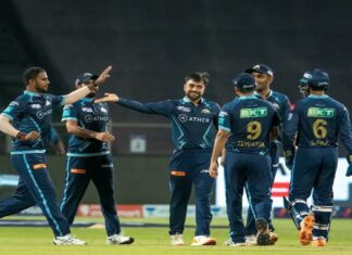 IPL 2024 से ठीक 3 दिन पहले Gujarat Titans के स्टार ने मचाया धमाल; 4 विकेट लेकर तोड़ी विरोधियों की कमर 18 03 2024 rashid khan wickets 23677485