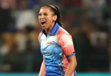 WPL 2024: Shabnim Ismail ने डाली WPL इतिहास की सबसे तेज गेंद, रफ्तार जानकर चौंक गए सभी Shabnim Ismail 141303154 1709699048