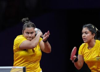 Paris Olympics 2024: भारतीय टेबल टेनिस टीम ने रचा इतिहास indias sutirtha mukherjee l and ayhika mukherjee 202403287231