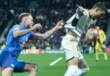 रियल मैड्रिड चैंपियंस लीग के क्वार्टर फाइनल में पहुंचा: विनीसियस के गोल से टीम ने दूसरे लेग में आरबी लीपजिंग से ड्रॉ खेला untitled 3 7 1709784397