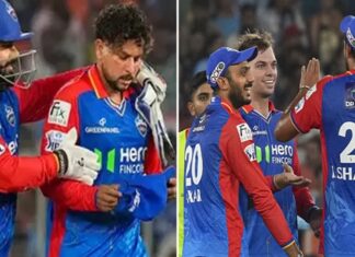 गलत थ्रो करने पर मुकेश पर भड़के कुलदीप kuldeepyadav1 1713373110 1