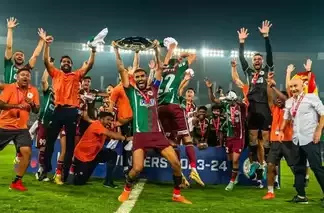 मोहन बागान ने पहली बार ISL लीग शील्ड जीती mohun bagan 109332103