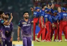 पहली बार एक रन से हारी RCB rcb vs kkr predicted playing 11 109455393