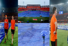 गुजरात-हैदराबाद मैच बारिश के कारण रद्द SRH vs GT Match abandoned without a ball being bowled due to rain