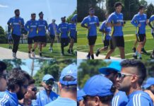टी-20 वर्ल्डकप से पहले टीम इंडिया ने प्रैक्टिस शुरू की Team India 1 1