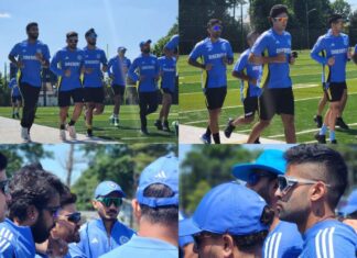 टी-20 वर्ल्डकप से पहले टीम इंडिया ने प्रैक्टिस शुरू की Team India 1 1