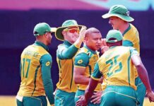 नसाउ के बाउंसी विकेट पर साउथ अफ्रीका से हारा श्रीलंका 4d10 10