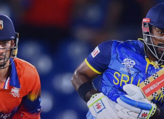 श्रीलंका ने नीदरलैंड को 83 रन से हराया 57 43