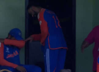 रोहित जीत के बाद इमोशनल हुए, टीम इंडिया टी-20 वर्ल्ड कप के फाइनल में पहुंच गई Rohit Sharma and Virat Kohli 1