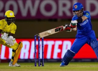 युगांडा 58 रन पर ऑलआउट afg vs uga ne