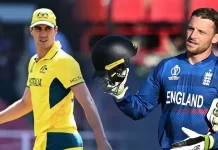 ऑस्ट्रेलिया की इस वर्ल्ड कप में लगातार 5वीं जीत eng vs aus