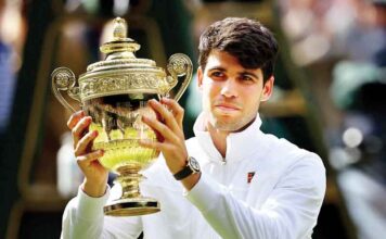 स्पेन के अल्कारेज लगातार दूसरी बार विंबलडन चैंपियन 15d10 10