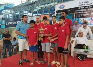 58वीं दिल्ली स्टेट सब-जूनियर एवं जूनियर एक्वाटिक चैम्पियनशिप में वाईबीवाईएस और मॉडर्न स्कूल ने जीते टीम खिताब 5471ecbd 2917 43d0 a643 32818baa2936