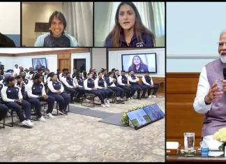 ओलिंपिक स्क्वाड से मोदी की चर्चा 668782124fbf2 pm interacts with indian contingent heading to paris olympic 2024 05180950 16x9