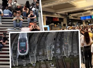 ओलिंपिक से चंद घंटे पहले फ्रांस के रेल-नेटवर्क पर हमला france train