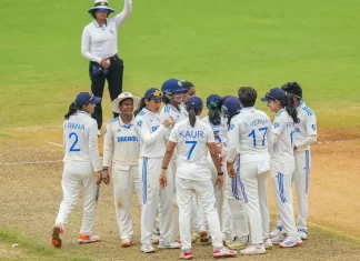 भारत ने एकमात्र विमेंस टेस्ट में साउथ अफ्रीका को हराया indian women team large 2111 166