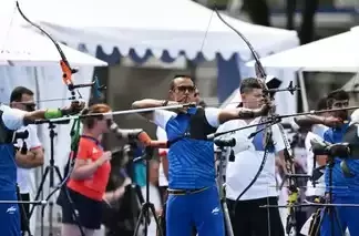 पेरिस ओलिंपिक-भारत की महिला-पुरुष टीम क्वार्टर फाइनल में पहुंची paris olympics 2024 112022166