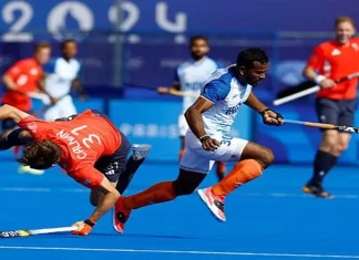 ओलिंपिक में भारत-जर्मनी हॉकी सेमीफाइनल आज Olympics 2024 Amit Rohidas banned India vs Germany hockey Semi Final