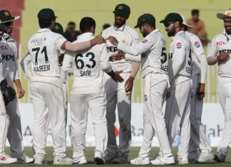 रावलपिंडी टेस्ट के तीसरे दिन पाकिस्तान 132 रन से आगे pakasatana bnama bgalthasha 9f9319eb87e57c9d51c8a0aa303edbe5