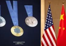 पेरिस में अमेरिका मेडल टैली में टॉप पर paris olympics 2024 1723390165