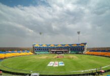 ग्वालियर को 14 साल बाद इंटरनेशनल मैच की मेजबानी stedium