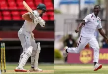 वेस्टइंडीज- साउथ अफ्रीका टेस्ट के पहले दिन 17 विकेट गिरे wi vs sa 112554328