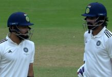 दलीप ट्रॉफी- इंडिया डी ने इंडिया ए को 290 रन पर ऑलआउट कर दिया। KL Rahul and Riyan Parag In Duleep Trophy 2024 India A vs India B And India C vs India D Matches