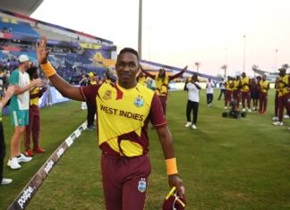 वेस्टइंडीज के दिग्गज ऑलराउंड ब्रावो ने क्रिकेट के सभी फॉर्मेट से रिटायरमेंट के बाद KKR के मेंटर बने New Project 2024 08 31T230334.897