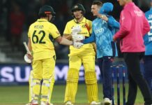 वर्ल्ड कप जीतने के बाद पहली बार ऑस्ट्रेलिया को इंग्लैंड ने DLS मैथड से हराया asu eng