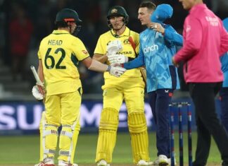 वर्ल्ड कप जीतने के बाद पहली बार ऑस्ट्रेलिया को इंग्लैंड ने DLS मैथड से हराया asu eng