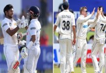 गाले में खेले जा रहे पहले टेस्ट मैच में श्रीलंका ने न्यूजीलैंड को 63 रन से हराया slvsnz1 1727075574