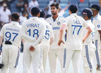 पुणे टेस्ट- न्यूजीलैंड को 301 रन की बढ़त ,भारत पहली पारी में 156 पर ऑलआउट 1388234 ind vs nz 2nd test highlights