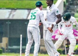 मीरपुर टेस्ट के चौथे दिन बांग्लादेश ने साउथ अफ्रीका को 106 रन का टारगेट दिया 21 10 2024 south africa 23819298