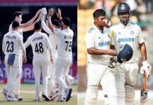 भारत की दूसरी पारी 462 रन पर सिमटी, न्यूजीलैंड को 107 रन का टारगेट India vs New Zealand 1st Test Live Cricket Score