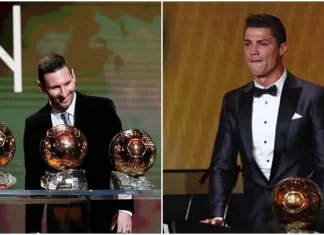 स्पेन के फुटबॉलर रोड्रिगो हर्नांडेज ने पहली बार बैलोन डीओर जीता Ronaldo has five Ballon dOr awards heading into tonights ceremony while Messi has Seven