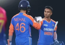 इमर्जिंग एशिया कप में इंडिया-ए तीसरे मुकाबलें में ओमान को 6 विकेट से हरा दिया india second consecutive win in emerging asia cup after pakistan beat uae 1729526929128 16 9