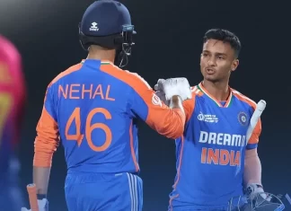 इमर्जिंग एशिया कप में इंडिया-ए तीसरे मुकाबलें में ओमान को 6 विकेट से हरा दिया india second consecutive win in emerging asia cup after pakistan beat uae 1729526929128 16 9