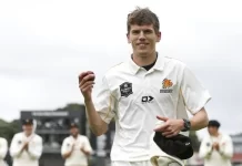 बेंगलुरु टेस्ट से पहले न्यूजीलैंड के पेसर तेज गेंदबाज बेन सियर्स चोटिल हो गए बेन सियर्स चोटिल l85120240304140612