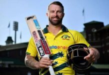 बॉर्डर-गावस्कर ट्रॉफी से पहले ऑस्ट्रेलियाई बैटर मैथ्यू वेड ने लिया संन्यास मैथ्यू वेड 768x528