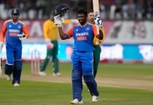 संजू टी-20 में लगातार दो शतक लगाने वाले पहले भारतीय Sanju Samson 1731083578867 1731083579134