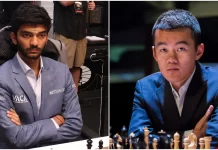 वर्ल्ड चेस चैंपियनशिप- डी गुकेश सिंगापुर में चल रहे वर्ल्ड चेस चैंपियनशिप का पहला मैच हारे gukesh vs liren d gukesh strong contender ding liren world chess title match d72336164509326275118ca0c826802d