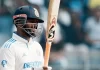 ऋषभ पंत ने एजाज पटेल की पहली तीन गेंद पर मारा चौका rishabh pant breaks dhoni record
