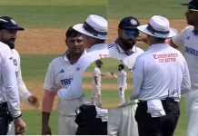 मुंबई में खेला जा रहे तीसरे टेस्ट का पहला दिन स्पिनर्स के नाम रहा rohit sharma 114842258