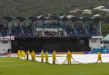 ENG-WI आखिरी टी-20 बारिश में धुला td29ljng st lucia rain 625x300 18 November 24