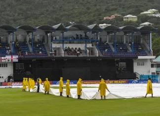 ENG-WI आखिरी टी-20 बारिश में धुला td29ljng st lucia rain 625x300 18 November 24