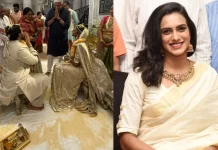 भारत की स्टार महिला बैडमिंटन प्लेयर पीवी सिंधु ने बिजनेसमैन वेंकट दत्ता से शादी की PV Sindhu Wedding